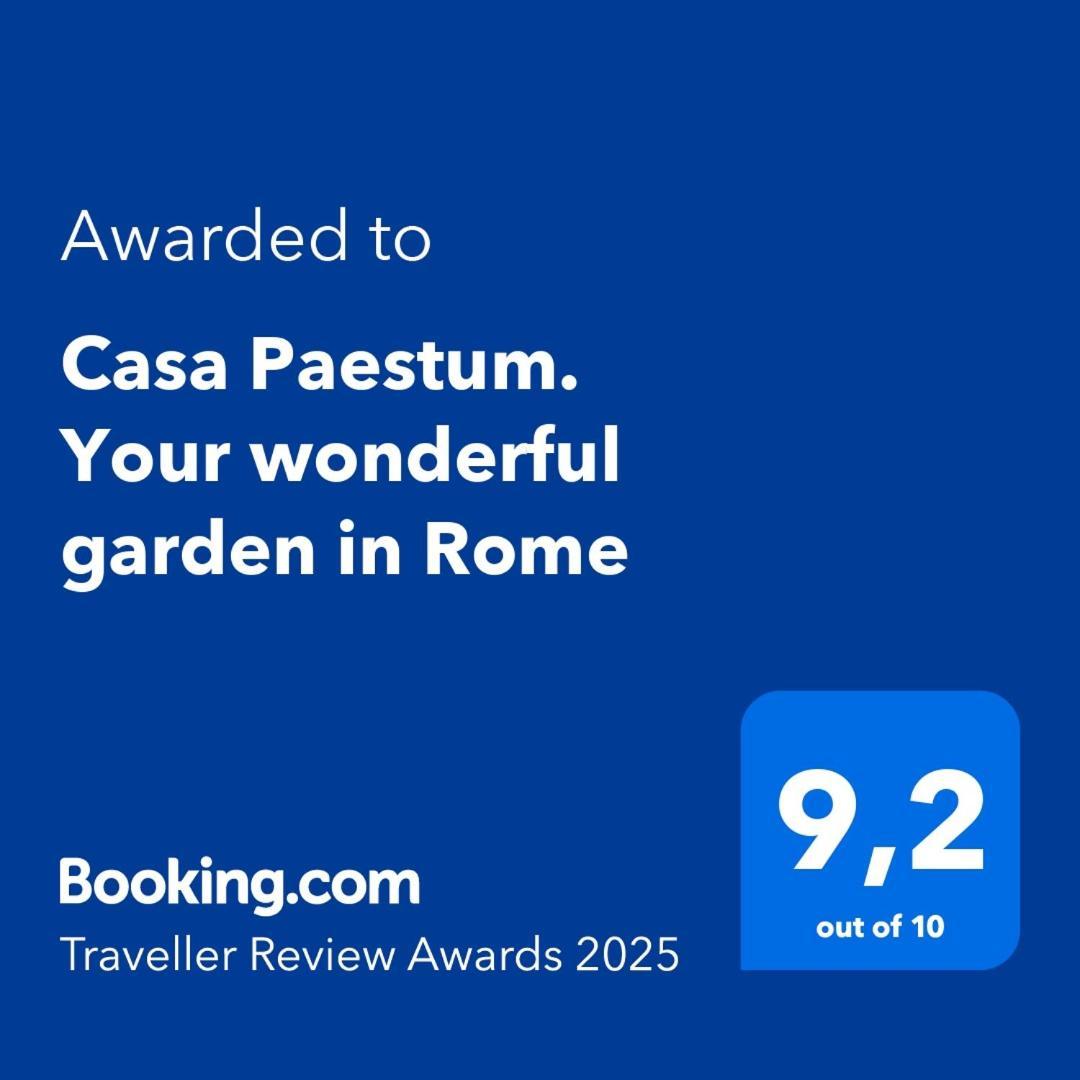 Casa Paestum. Your Wonderful Garden In Rzym Zewnętrze zdjęcie